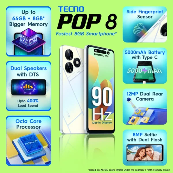 TECNO POP 8